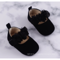 SE19181W wholesale Handmade Soft Bottom Fashion Baby Newborn Babies Shoes PU leather prewalker sandals